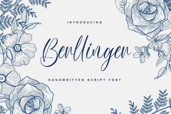 Berllinger: The Modern Handwritten Font for Authentic Branding