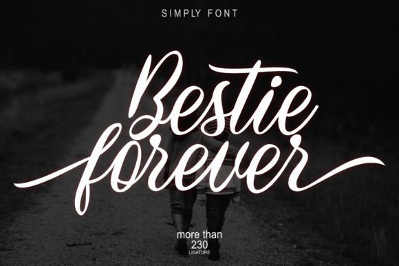 Bestie Forever: The Perfect Handwritten Typeface for Your Shop