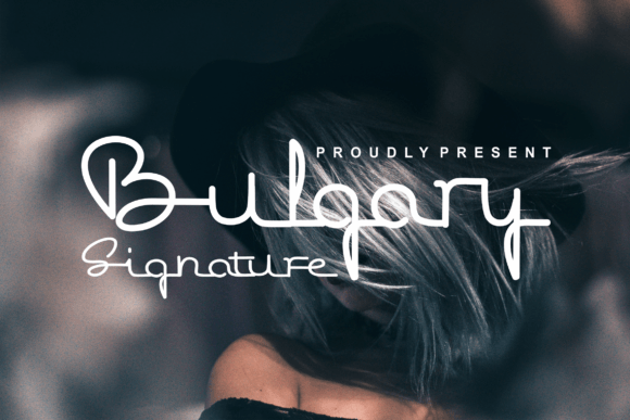 Bulgary Signature: The Perfect Handwritten Typeface for Makers
