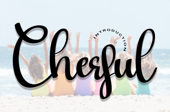 Cherful Typeface: A Handwritten Gem for Digital Branding