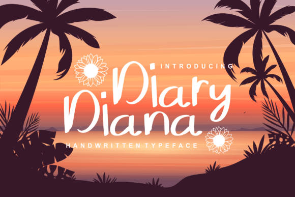 Diary Diana: A Friendly Handwritten Typeface for Modern Web Design