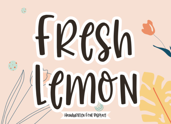 Fresh Lemon: A Handwritten Script Font That Fits Real Campaigns