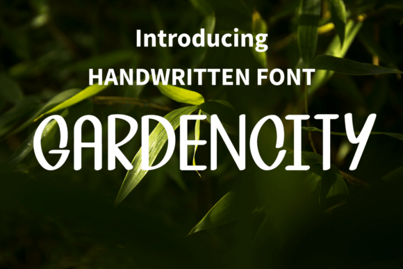 Gardencity: The Handwritten Typeface That Transforms Small Business Branding