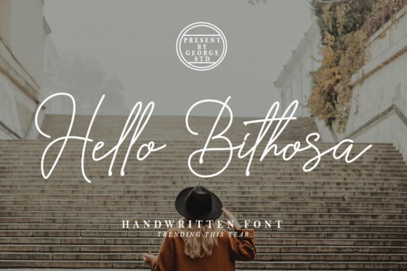 Hello Bithosa: The Graceful Typeface for Elegant Brand Identity