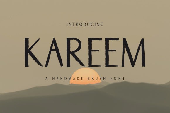 Kareem: A Handwritten Typeface That Elevates Digital Branding