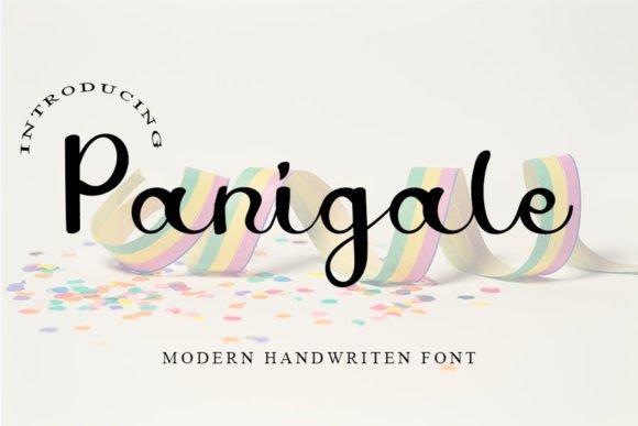 Panigale: The Friendly Handwritten Font for Authentic Branding