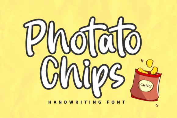 Photato Chips: The Handwritten Typeface That Elevates Small Business Branding