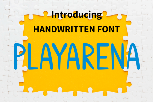 Playarena: The Handwritten Font That Stops the Scroll