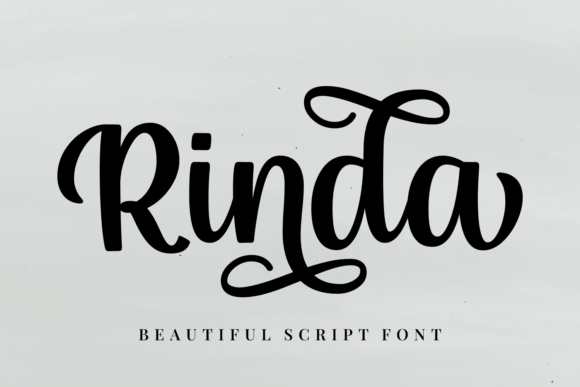 Rinda: The Script Typeface That Elevates Your Brand Visuals