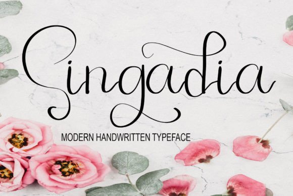 Singadia: The Handwritten Typeface That Elevates Digital Brand Identity