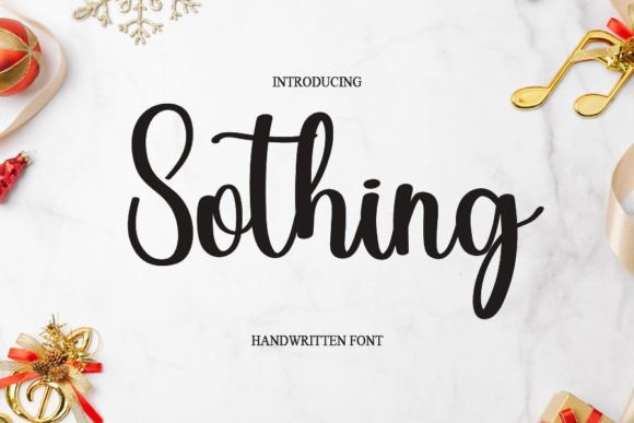 Sothing: The Handwritten Typeface That Elevates Editorial Design