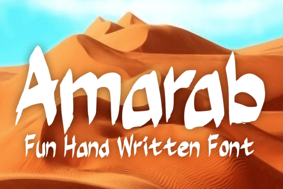 Why Amarab Is the Perfect Handwritten Typeface for Editorial Projects