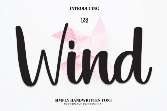 Wind: The Exquisite Script Font for Campaign Design