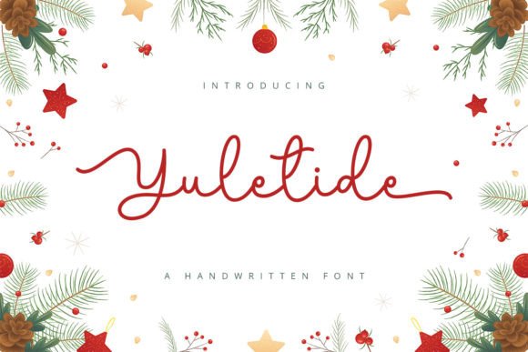 Yuletide: The Handwritten Script Font for Modern Web Design
